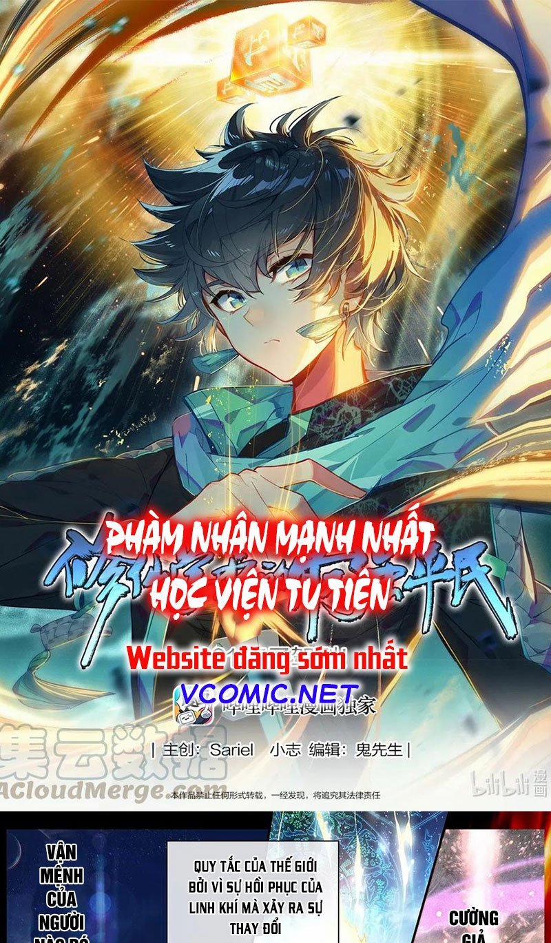 Thường Dân Mạnh Nhất Học Viện Tu Tiên 1 trang 0