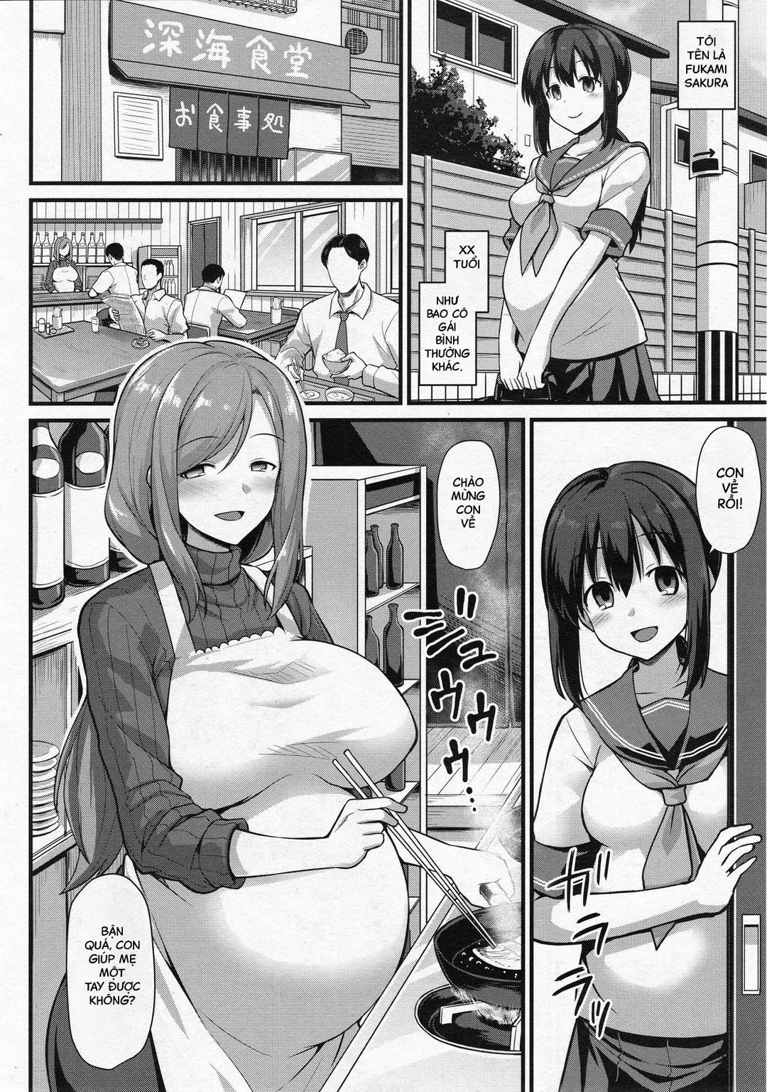 Tiệm ăn của hai mẹ con vui vẻ Oneshot trang 4