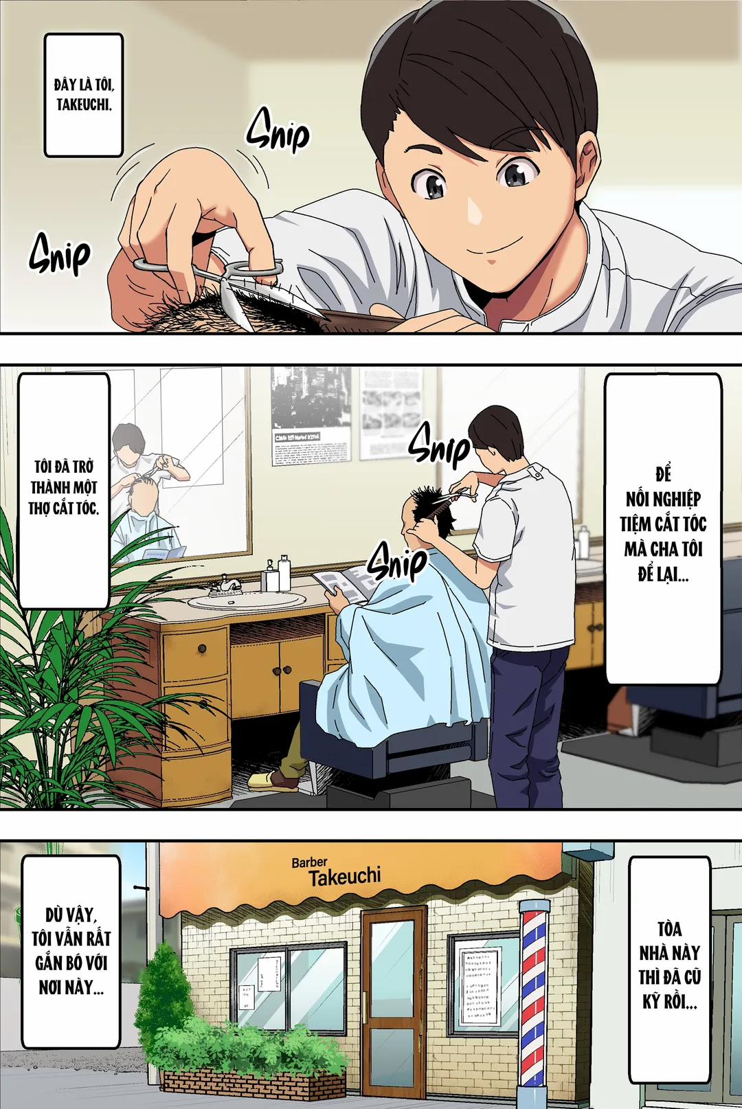 Tiệm cắt tóc sung sướng 1 trang 2