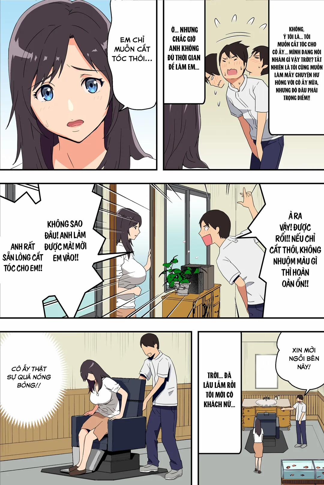 Tiệm cắt tóc sung sướng 1 trang 9