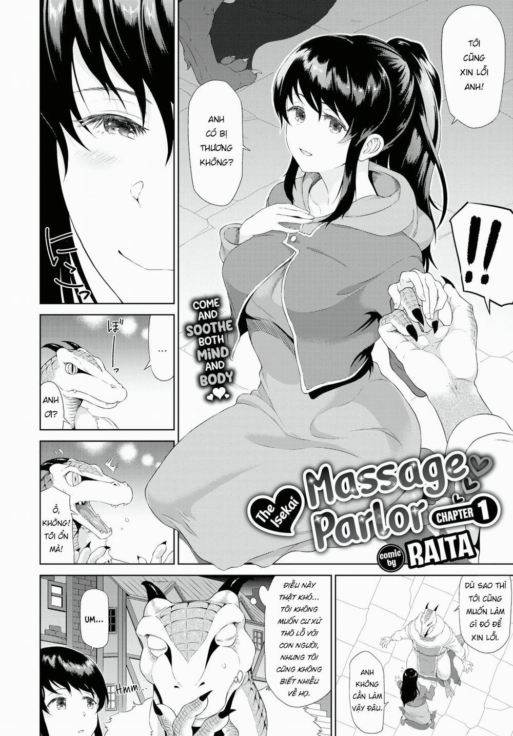 Tiệm Massage tại dị giới 1 (Hãy đế để thỏa mãn tâm trí và thể xác) trang 2