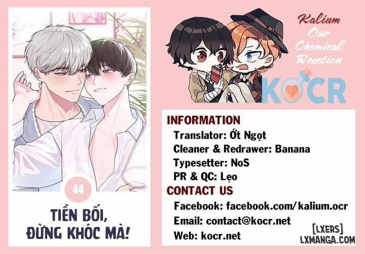 Tiền bối, đừng khóc mà! 44 trang 24