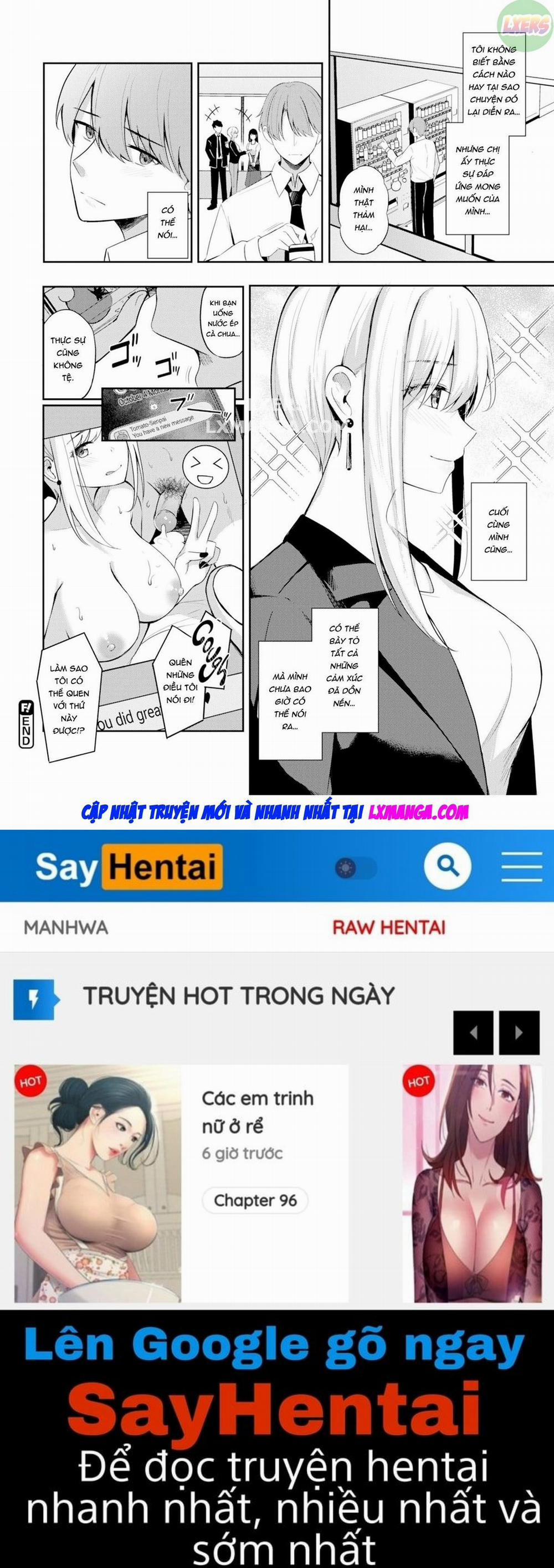 Tiền bối táo bạo Oneshot trang 20