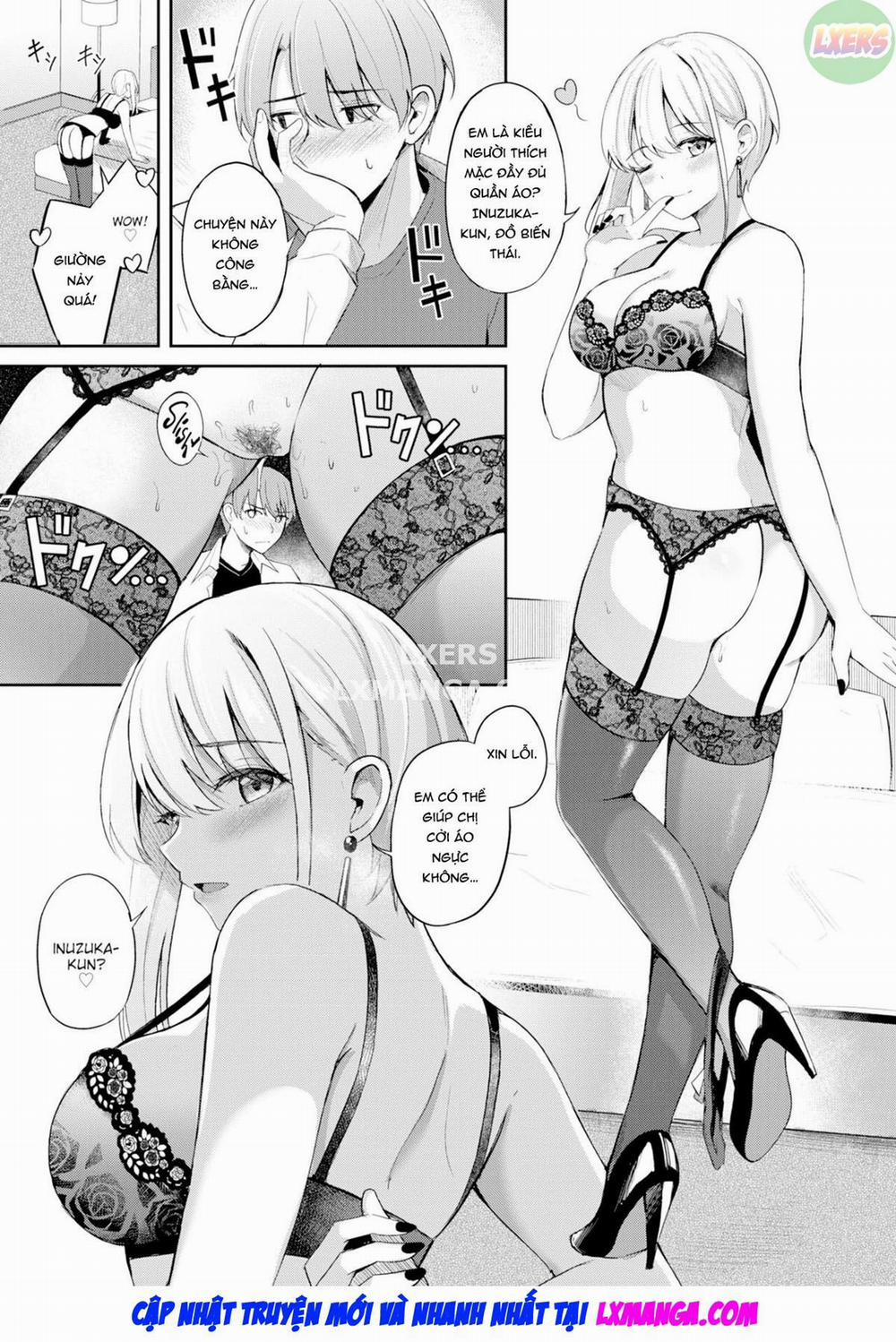 Tiền bối táo bạo Oneshot trang 9