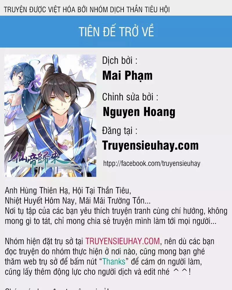 Tiên Đế Qui Lai 37 trang 0