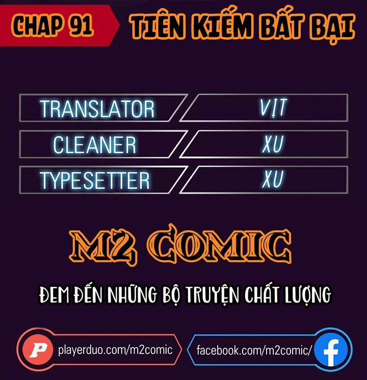 Tiên Kiếm Bất Bại 91 trang 0