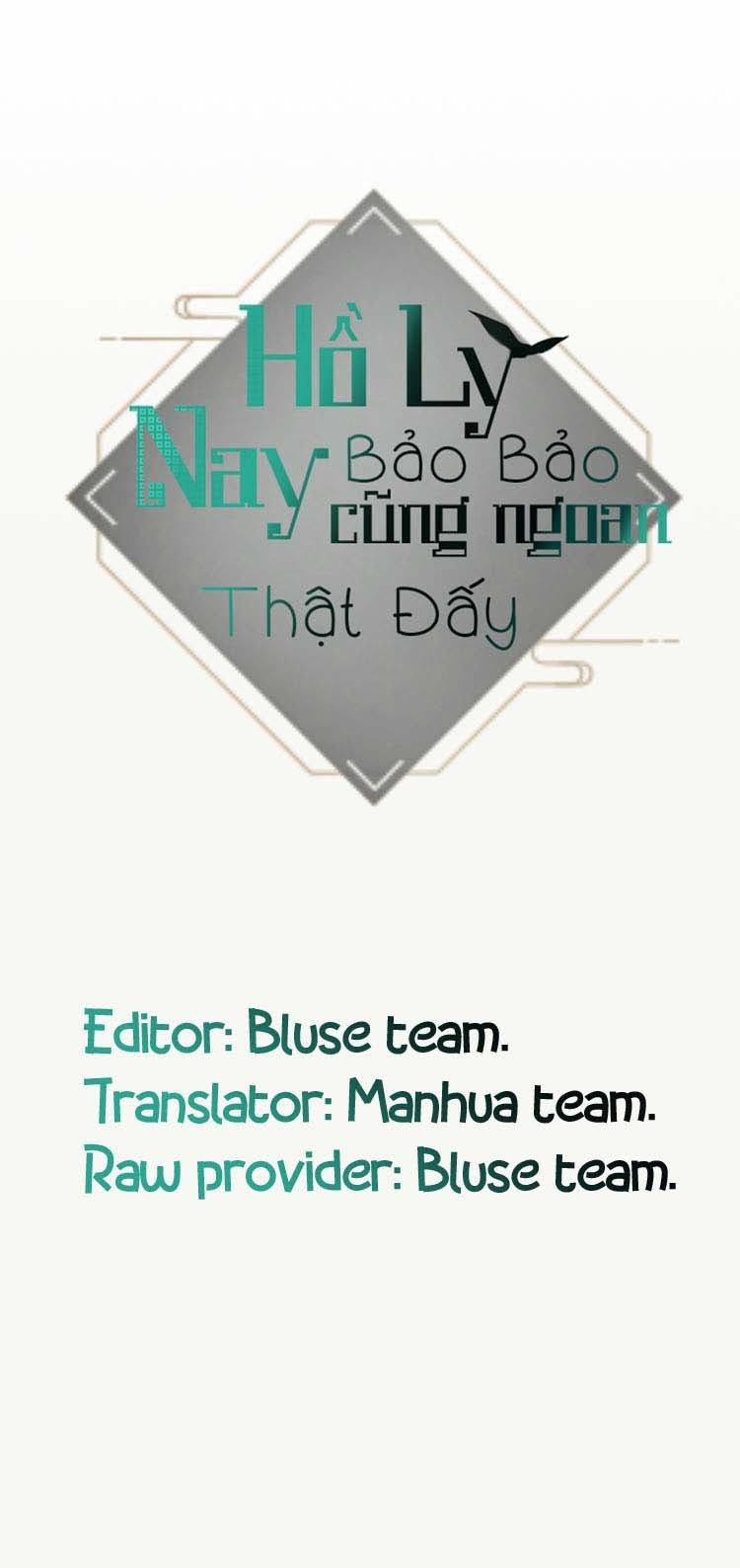 Tiểu Hồ Yêu Hôm Nay Ngoan Quá Vậy? 6 trang 1