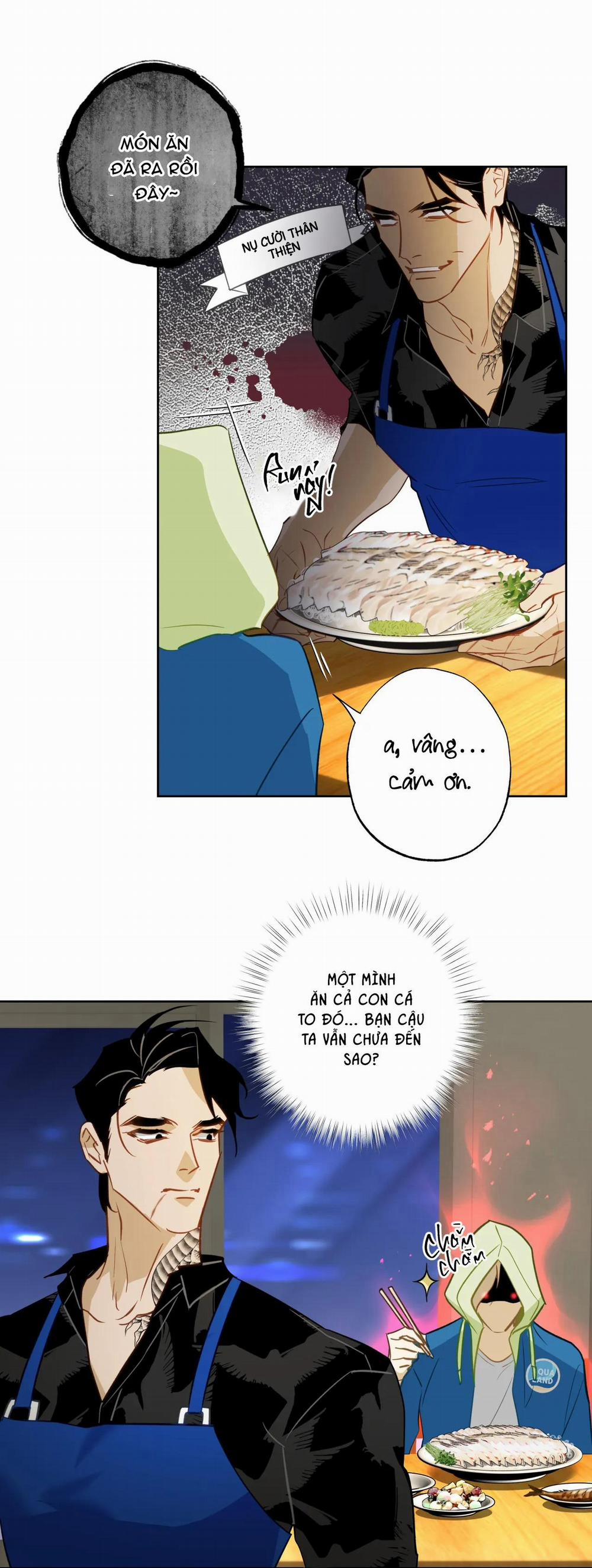 Tình đầu của chủ quán gỏi cá là nhân ngư 1 trang 18