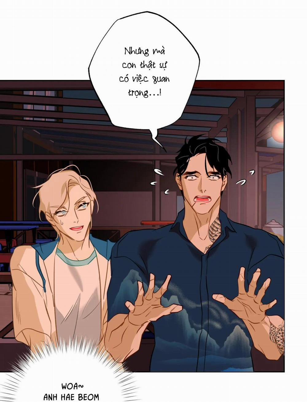 Tình đầu của chủ quán gỏi cá là nhân ngư 17 NGOẠI TRUYỆN EN trang 22