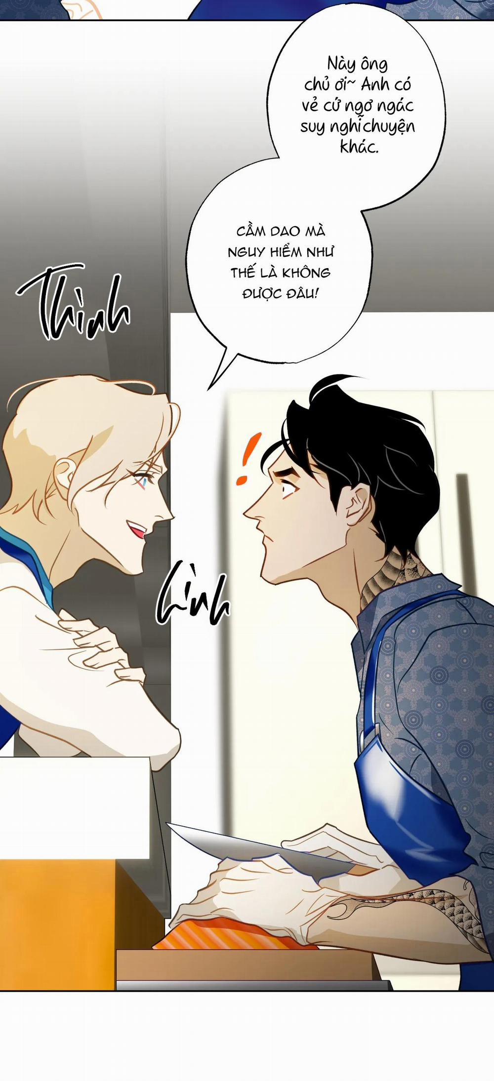 Tình đầu của chủ quán gỏi cá là nhân ngư 3 NGANG RAW trang 22