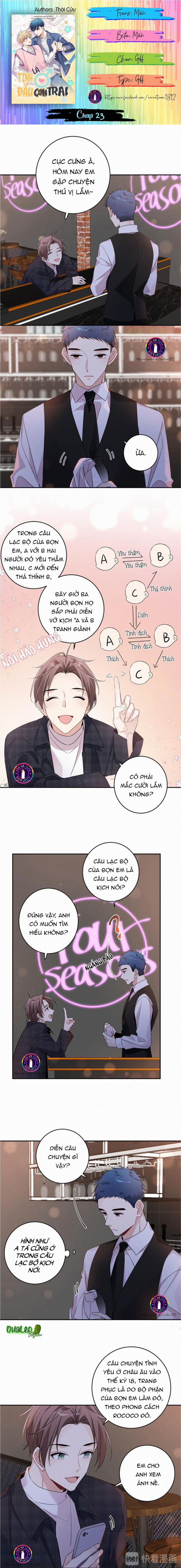 Tình Đầu Là Con Trai 23 trang 1