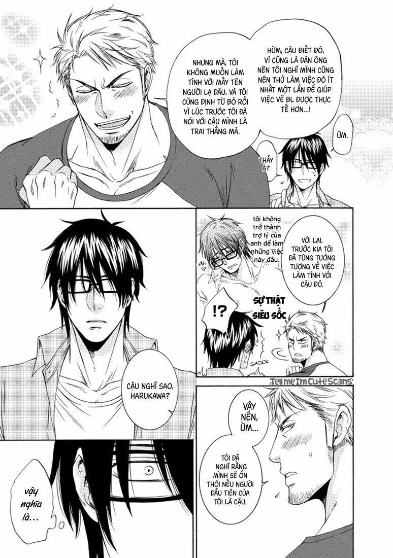 Tình Huống Dở Khóc Dở Cười Của Harukawa-Kun Và Yuki-Sensei 1 trang 14