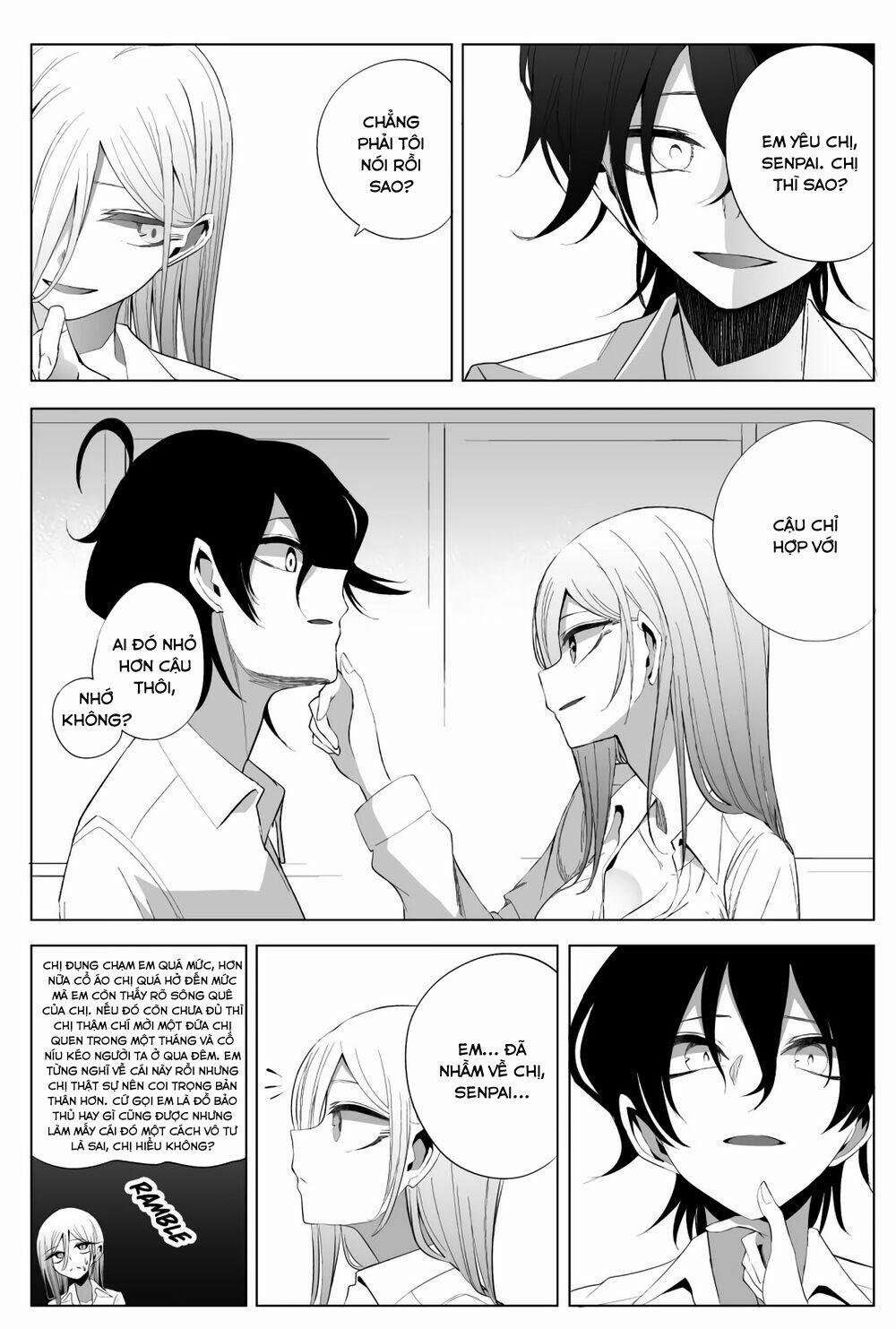 Tình Yêu Của Cô Nàng Lập Dị Mizuki-Senpai 11 trang 15