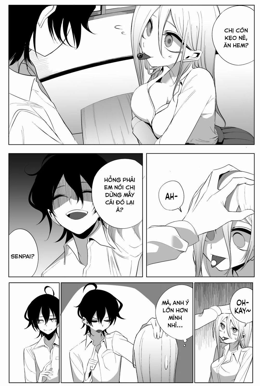 Tình Yêu Của Cô Nàng Lập Dị Mizuki-Senpai 11 trang 17