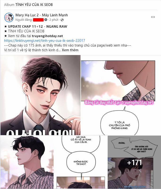 Tình Yêu Của Ik Seob 10.1 trang 0