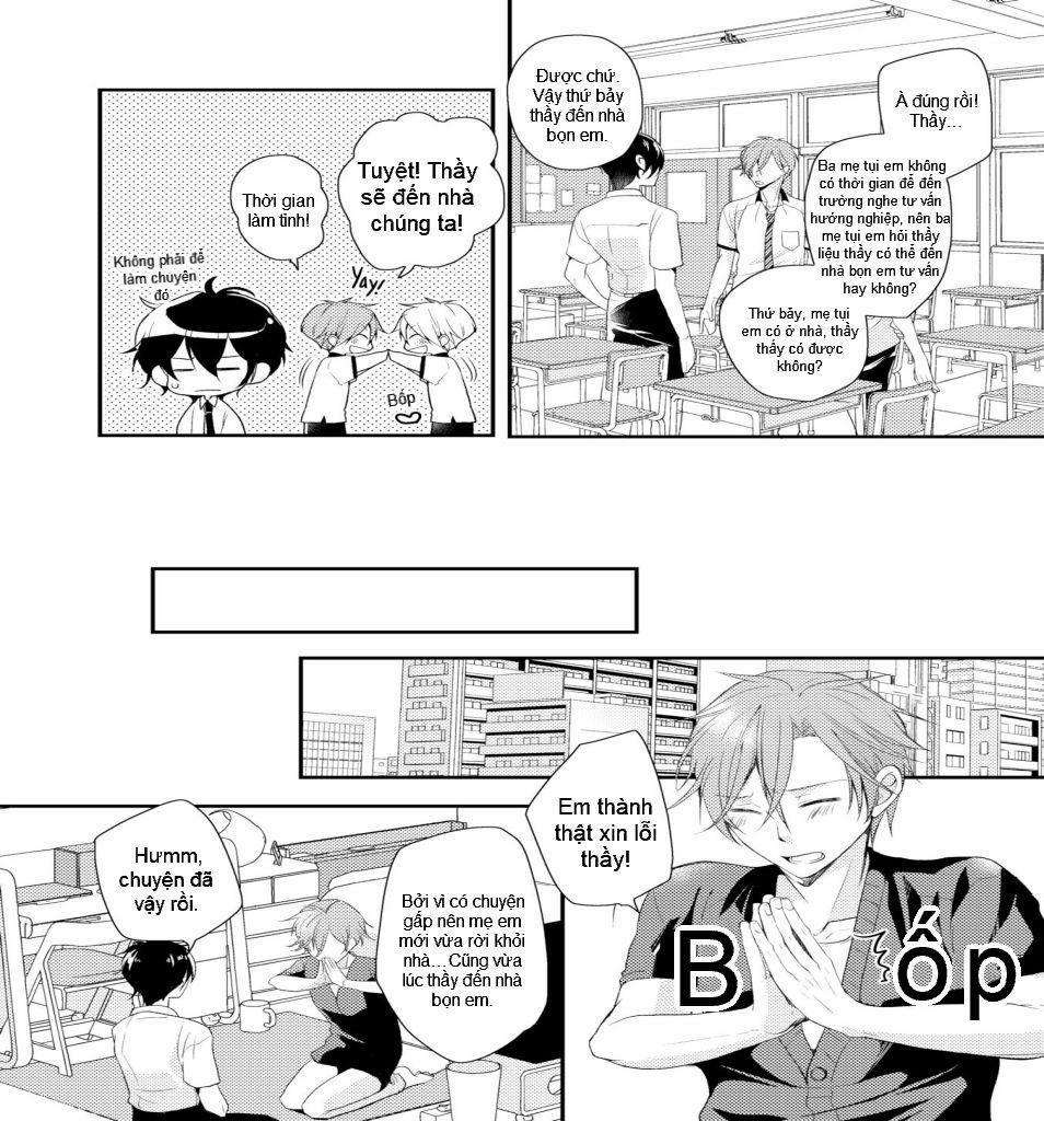 Tình Yêu Cuồng Nhiệt Của Cặp Song Sinh 1 trang 5