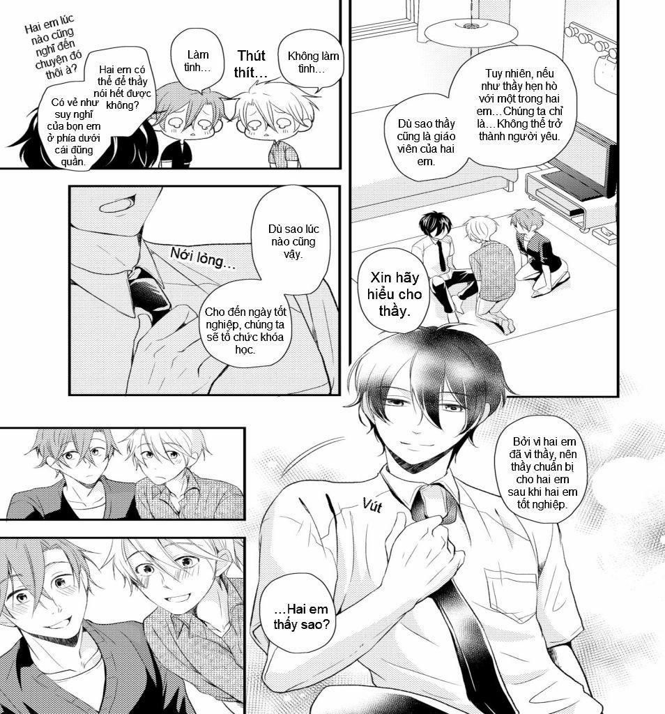Tình Yêu Cuồng Nhiệt Của Cặp Song Sinh 1 trang 9