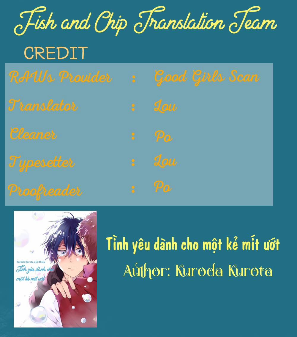 Tình Yêu Dành Cho Một Kẻ Mít Ướt 1 trang 34