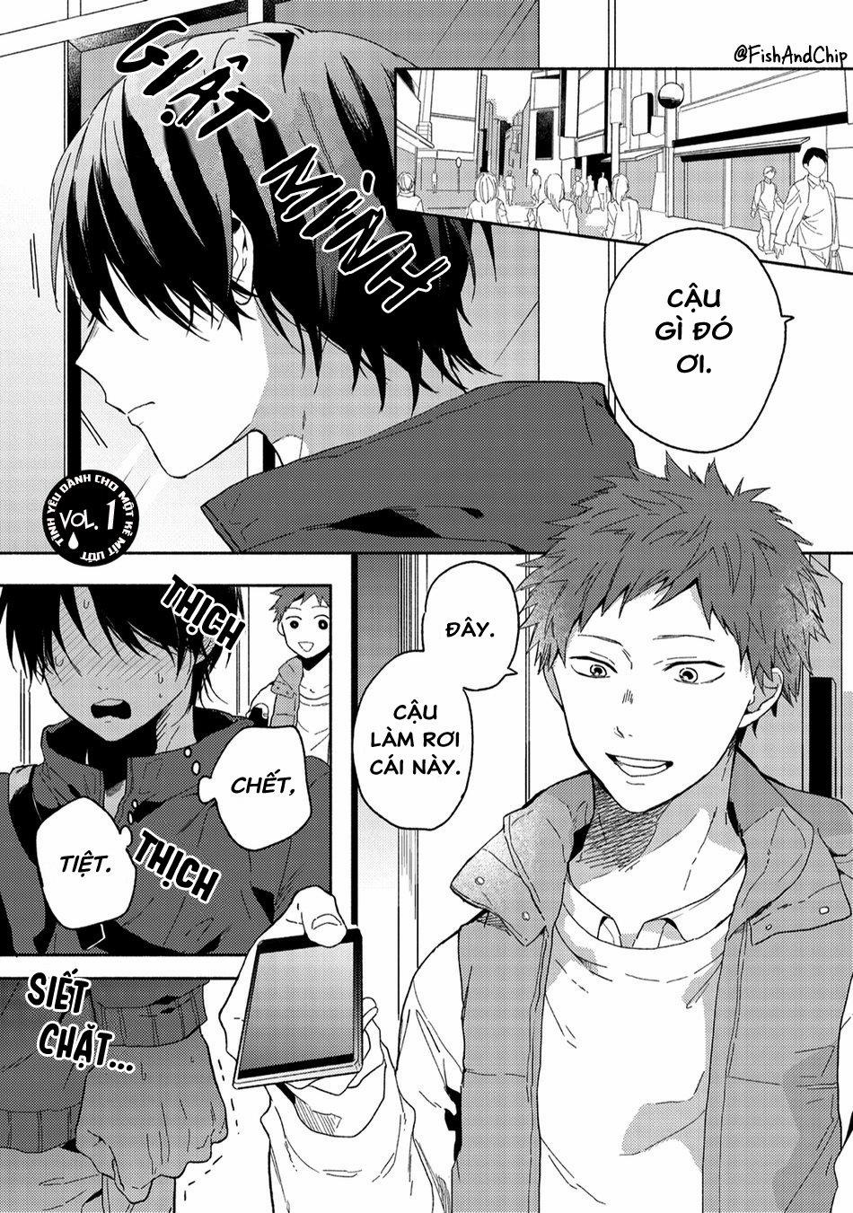 Tình Yêu Dành Cho Một Kẻ Mít Ướt 1 trang 4