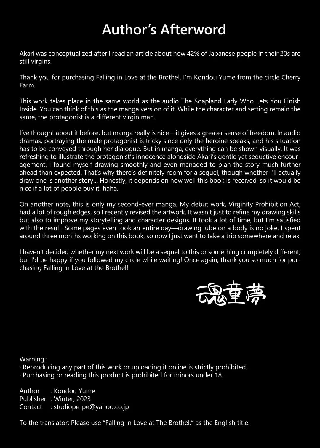 Tình yêu đích thực nơi nhà thổ 1 trang 49