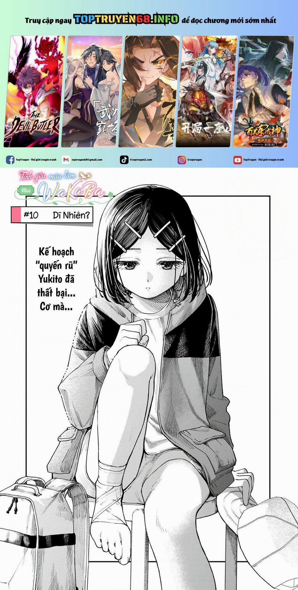 Tình Yêu Màu Lam Nhà Wakaba 10 trang 0