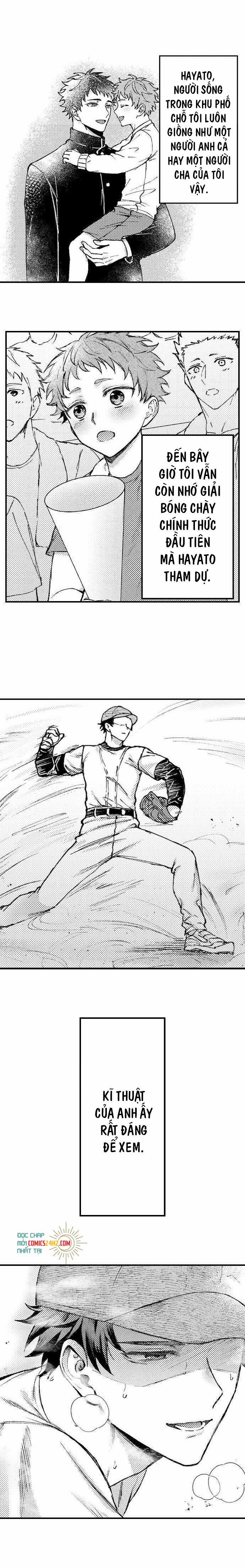 Tình Yêu Ngây Thơ Của Cậu Bé Bóng Chày 1 trang 8
