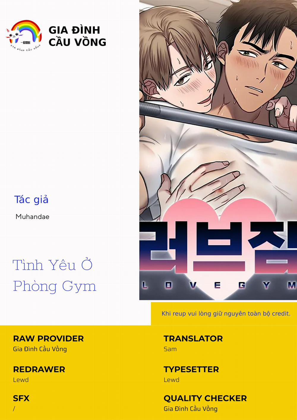 Tình Yêu Ở Phòng Gym 7 H+ trang 0