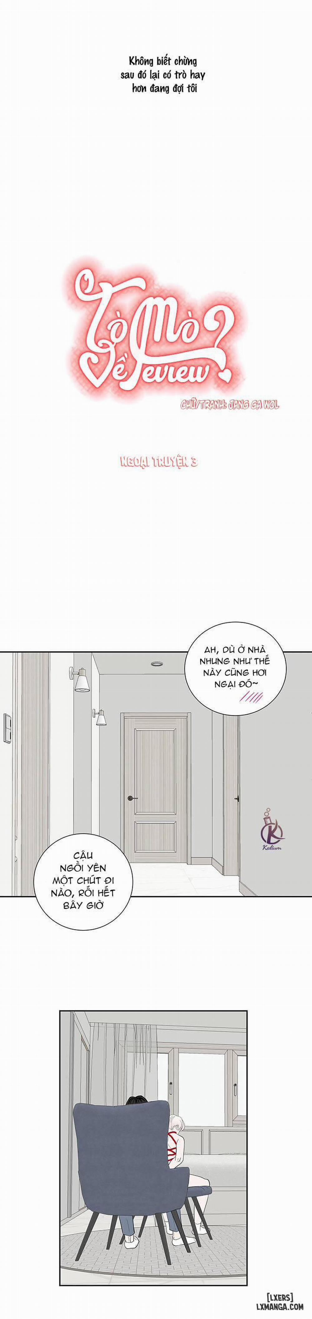 Tò mò về Review ư? Ngoại truyện 3 trang 1
