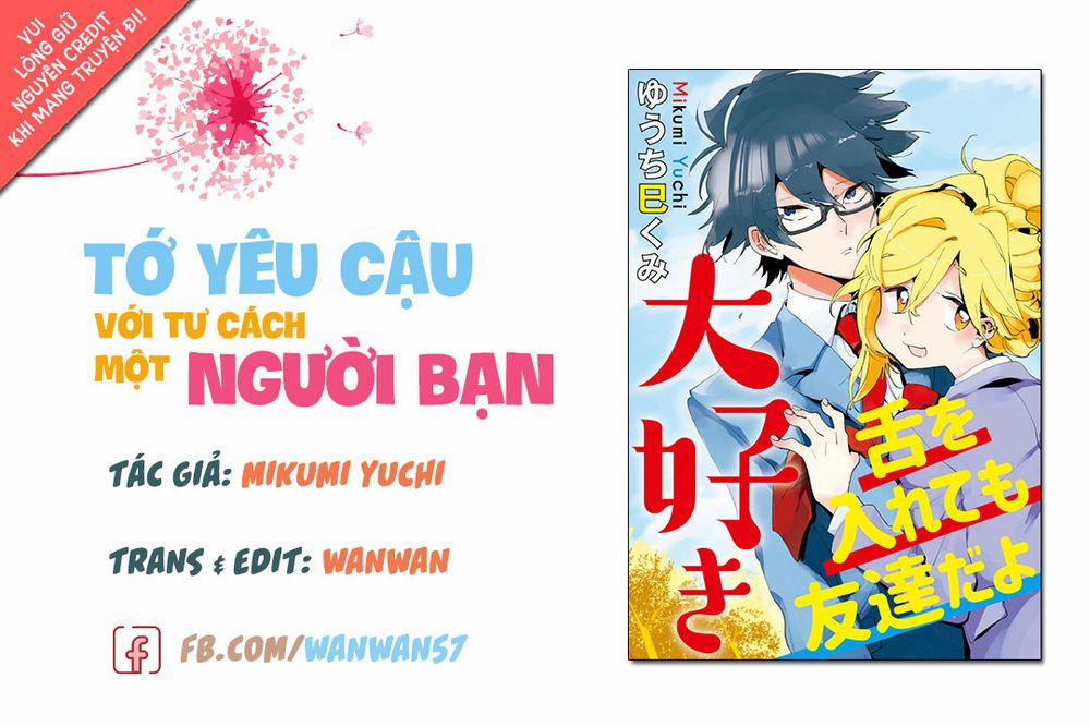 Tớ Yêu Cậu Với Tư Cách Một Người Bạn 11 trang 0