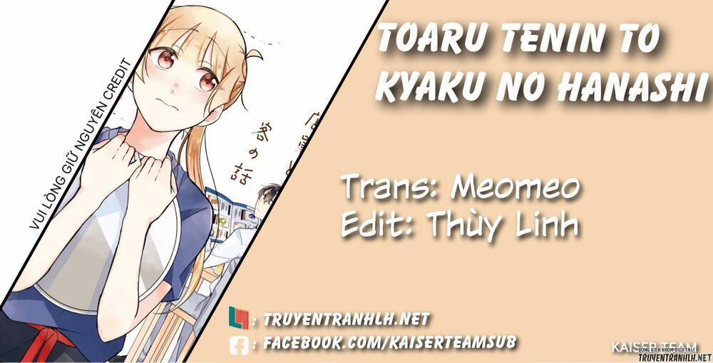 Toaru Tenin To Kyaku No Hanashi 15 trang 0