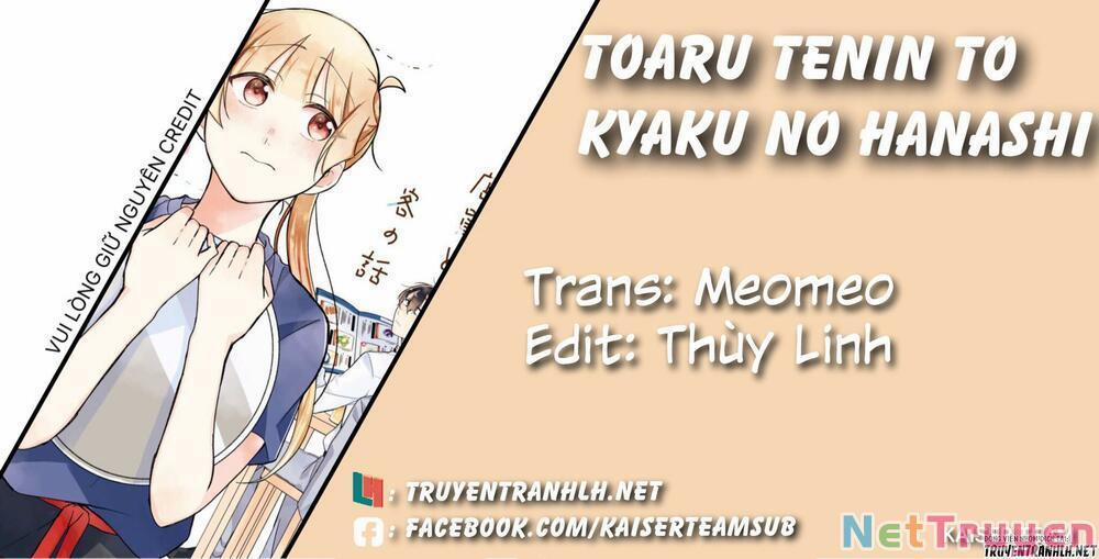 Toaru Tenin To Kyaku No Hanashi 17 trang 0