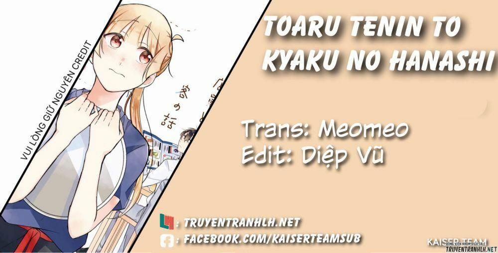 Toaru Tenin To Kyaku No Hanashi 7 trang 0