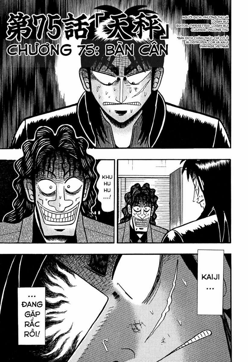 Tobaku Datenroku Kaiji 0 Bàn cân trang 0