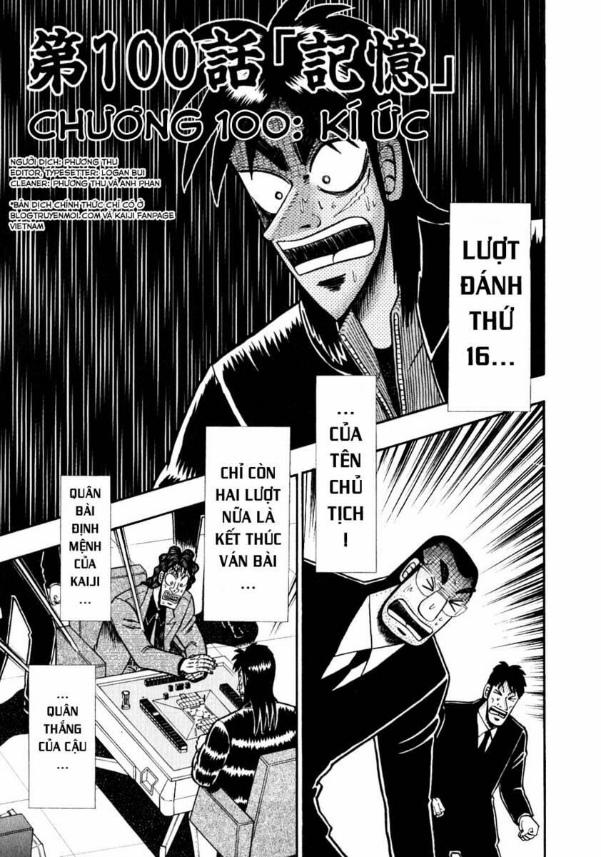 Tobaku Datenroku Kaiji 100 trang 0