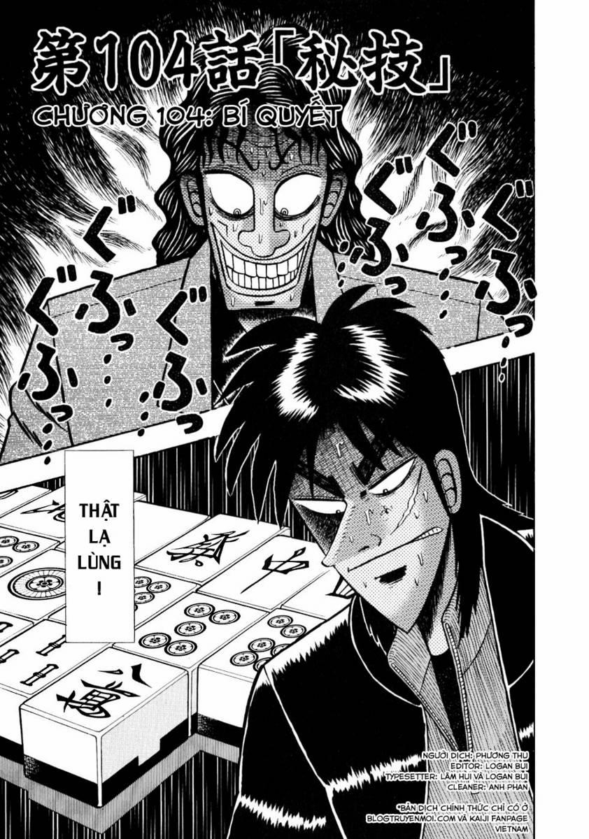 Tobaku Datenroku Kaiji 104 trang 0