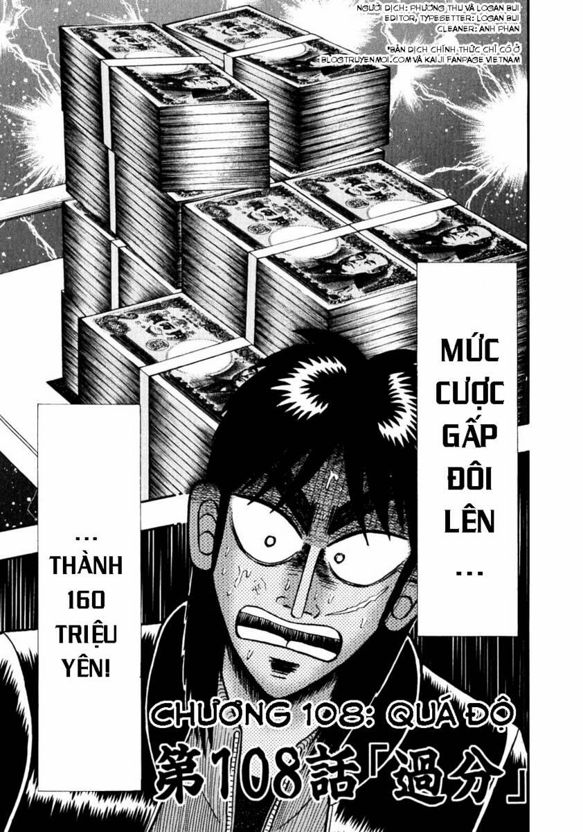 Tobaku Datenroku Kaiji 108 trang 0