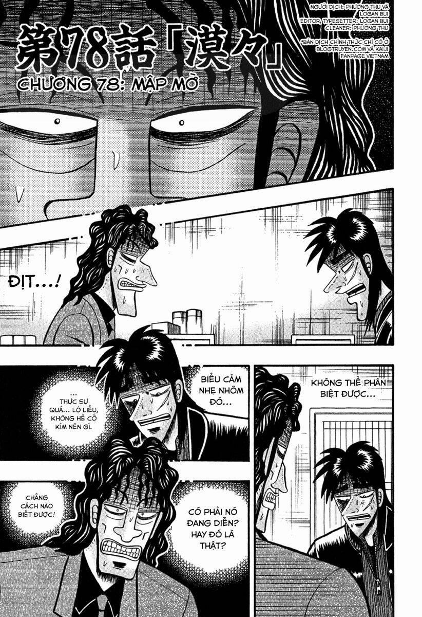 Tobaku Datenroku Kaiji 78 trang 0