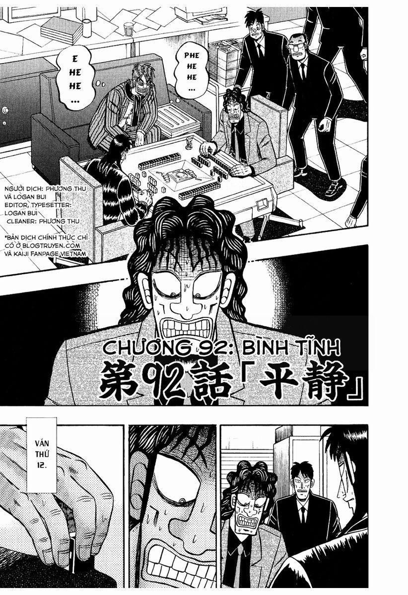 Tobaku Datenroku Kaiji 92 trang 0