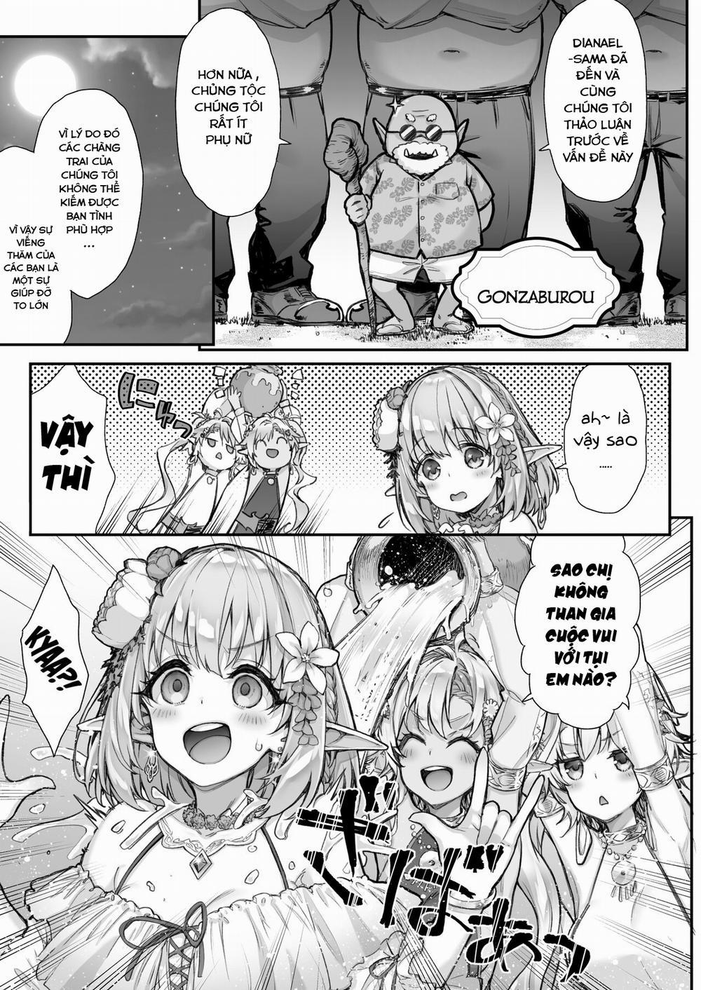 Tobidase! Midara na Elf no Utage Oneshot trang 6