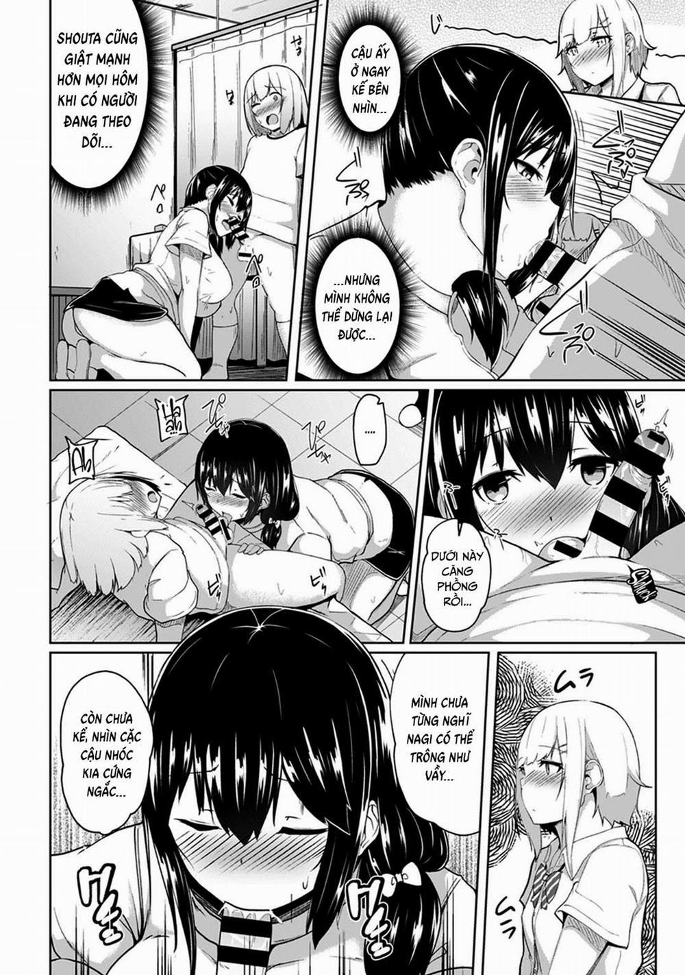 Tôi ấn nhầm huyệt làm em ấy cứng ngắc!? Bị mát xa ngược lại bằng cặc em ấy! 4 trang 9