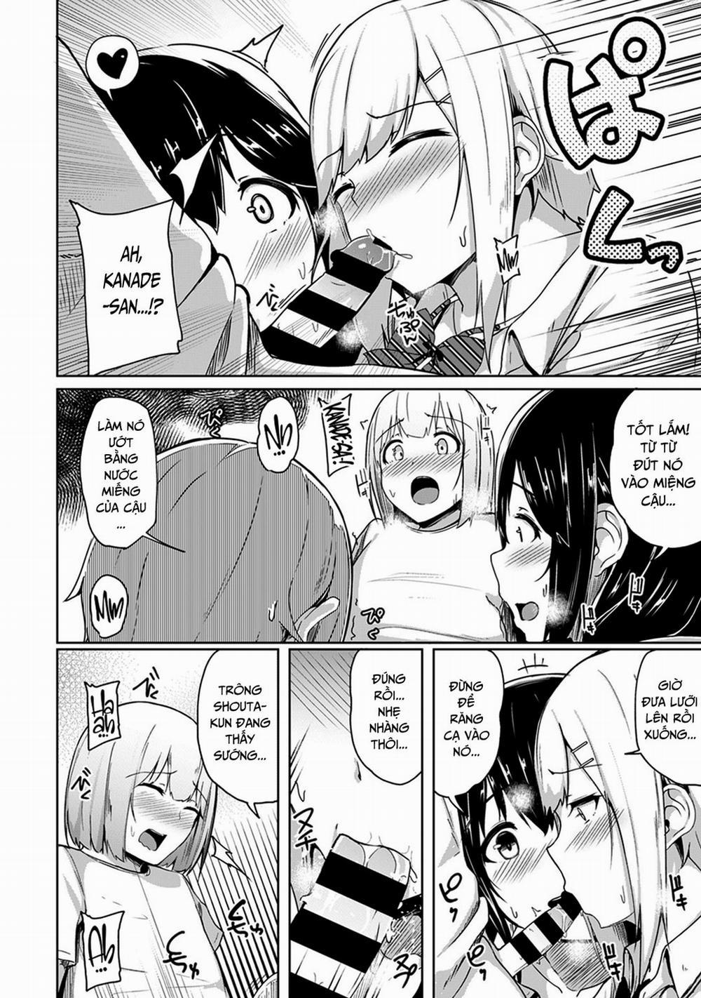 Tôi ấn nhầm huyệt làm em ấy cứng ngắc!? Bị mát xa ngược lại bằng cặc em ấy! 5 0 Thôi nào, Kanade! trang 3