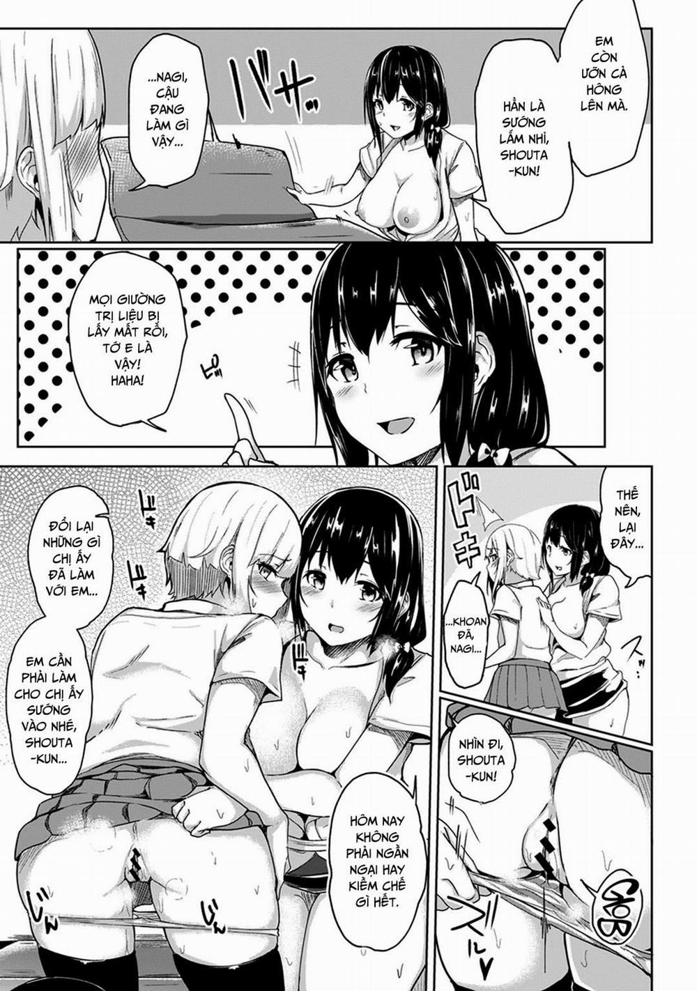 Tôi ấn nhầm huyệt làm em ấy cứng ngắc!? Bị mát xa ngược lại bằng cặc em ấy! 5 trang 6