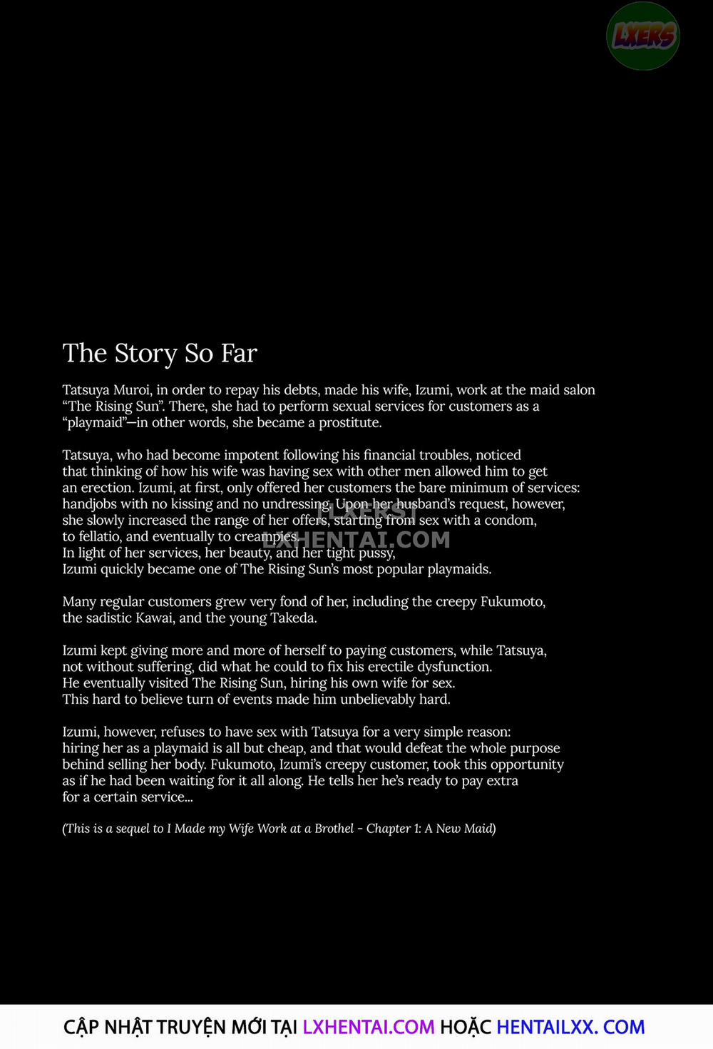 Tôi bắt vợ làm việc tại nhà thổ 2 - Creepy Customer Fukumoto trang 3