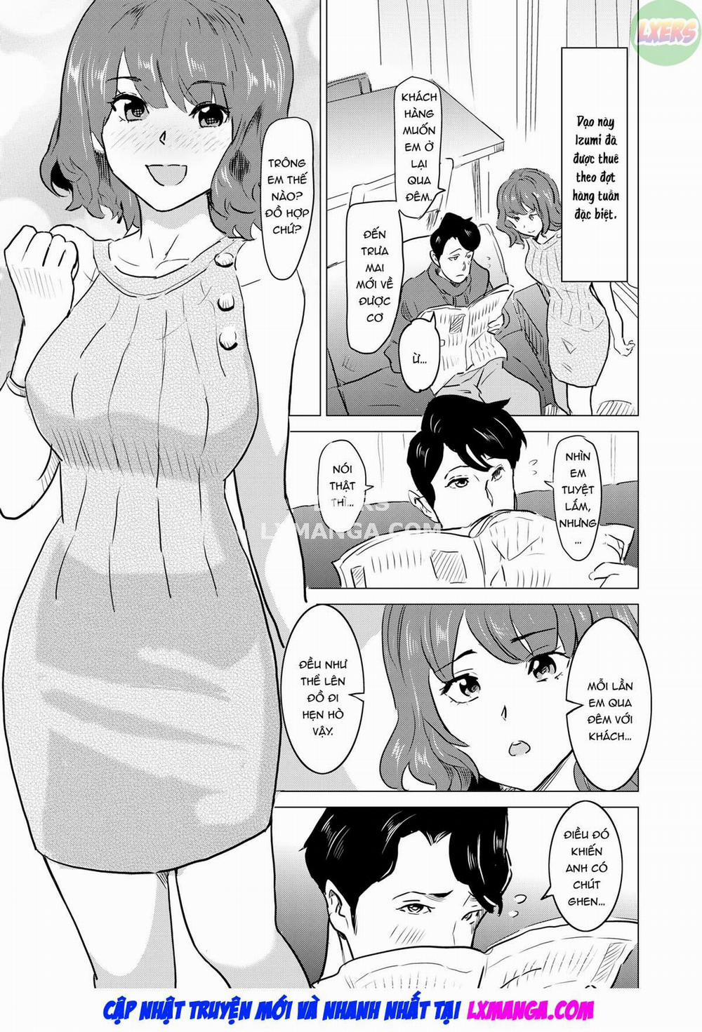 Tôi bắt vợ làm việc tại nhà thổ 3 - Sadistic Customer Kawai trang 6