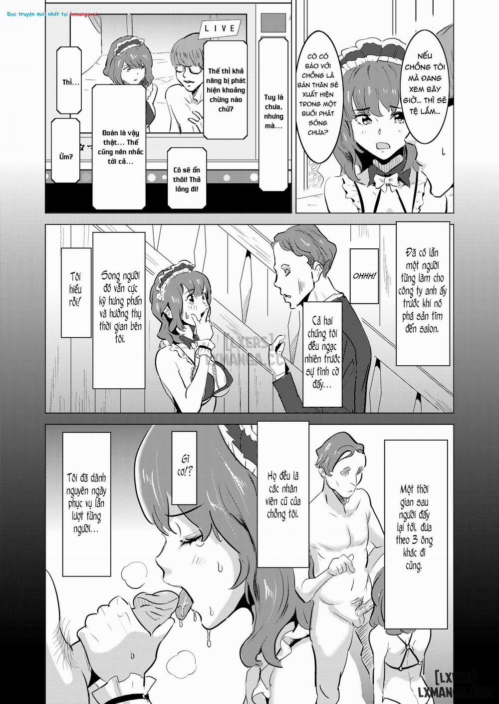 Tôi bắt vợ làm việc tại nhà thổ Special 0 Cucking on Cam trang 12