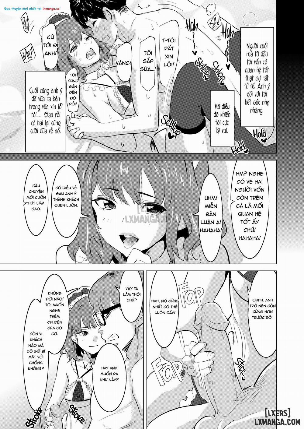 Tôi bắt vợ làm việc tại nhà thổ Special : Cucking on Cam trang 14