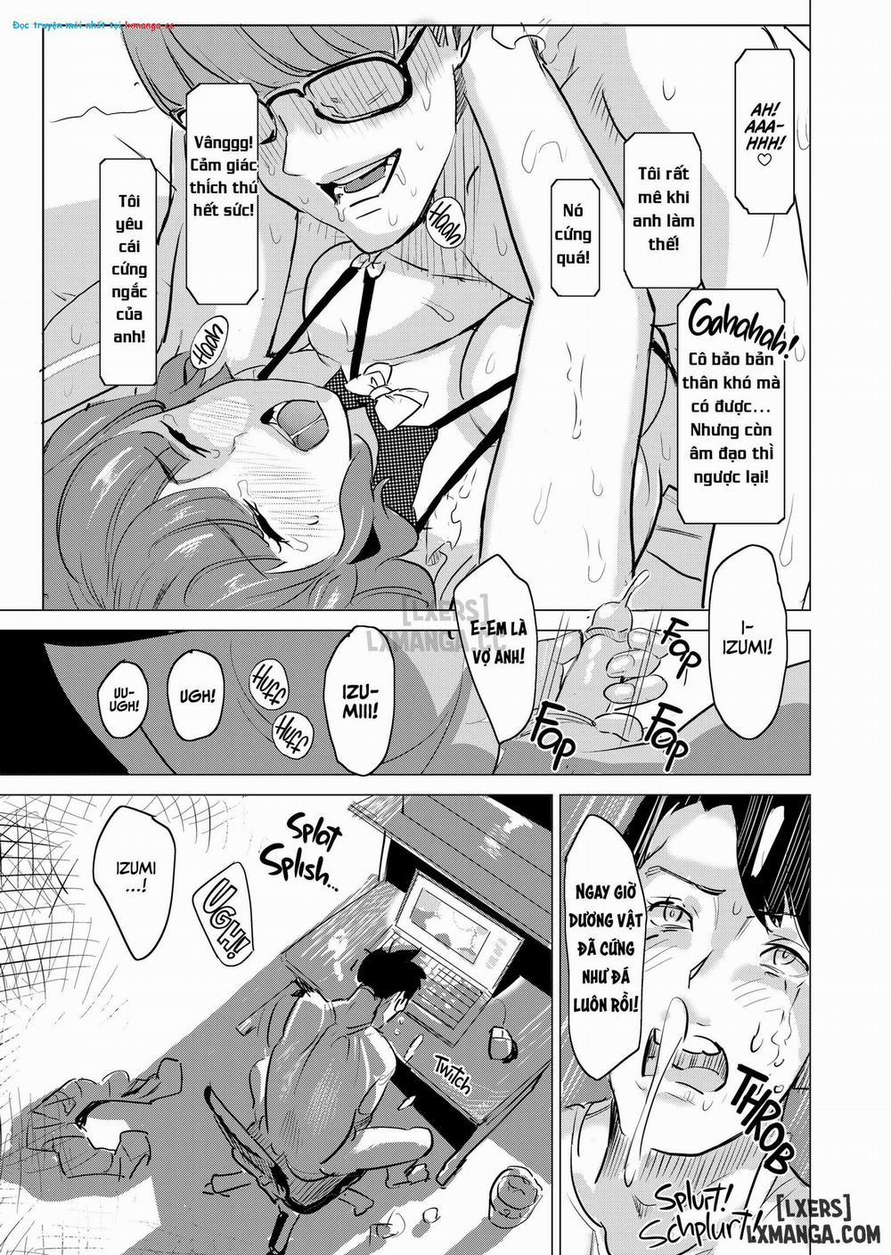 Tôi bắt vợ làm việc tại nhà thổ Special : Cucking on Cam trang 26