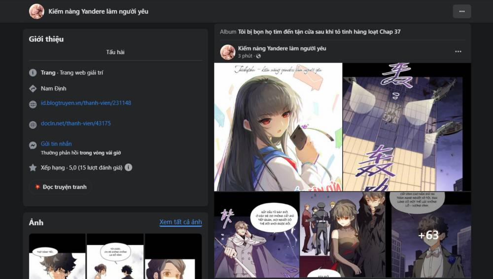 Tôi Bị Bọn Họ Tìm Đến Tận Cửa Sau Khi Tỏ Tình Hàng Loạt 35 trang 69