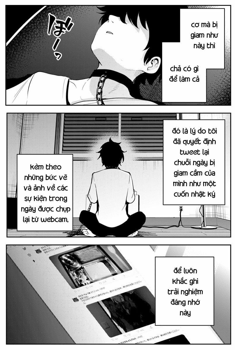 Tôi Bị Một Nữ Sinh Trung Học Kỳ Lạ Giam Cầm 13.5 trang 4