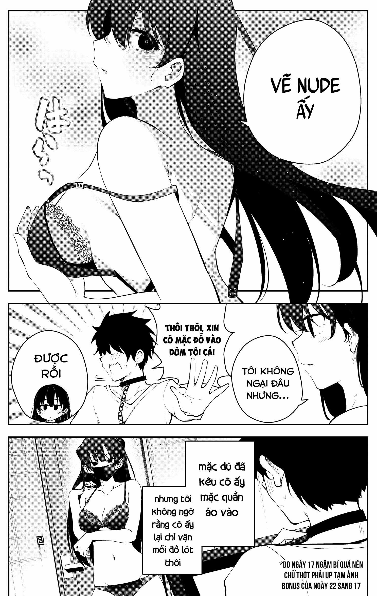 Tôi Bị Một Nữ Sinh Trung Học Kỳ Lạ Giam Cầm 22 trang 4